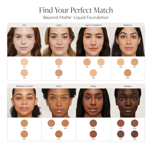 beyond matte™ liquid foundation