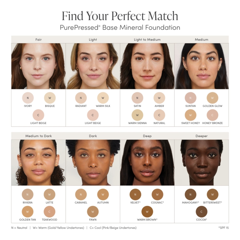 purepressed® base mineral foundation spf 20/15 & refillable compact