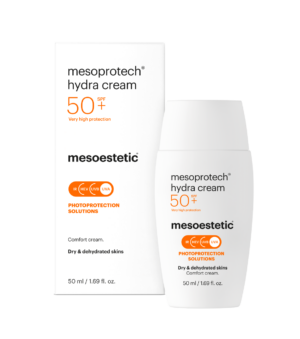 mesoprotech moisturising sun protection spf50+